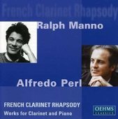 Album artwork for Manno / Perl: French Clarinet Rhapsody - Works for