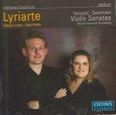 Album artwork for Lyriarte: Geminiani VIOLIN SONATAS