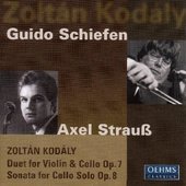 Album artwork for Kodaly: Duet for Violin & Cello op. 7 / Sonata for