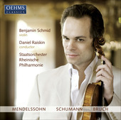Album artwork for Mendelssohn, Bruch: Violin Concertos (Schmid)