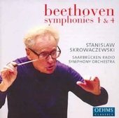 Album artwork for Beethoven: Symphonies nos. 1 & 4