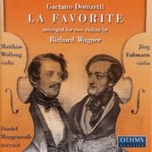 Album artwork for Donizetti: La Favorite - arranged for two violins 