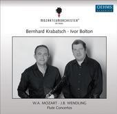 Album artwork for Flute Concertos by Mozart and Wendling (Krabatsch)