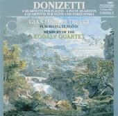 Album artwork for Donizetti: 4 Flute Quartets