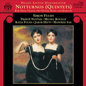 Album artwork for Hoffmeister: Notturnos (Quintets)