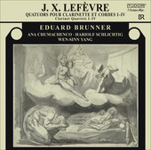 Album artwork for Lefevre: Quators pour Clarinette et Cordes I-IV