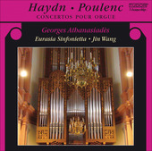 Album artwork for Haydn, Poulenc: Organ Concertos (Athanasiades)