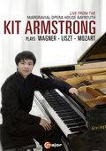 Album artwork for Kit Armstrong Plays Wagner, Liszt and Mozart