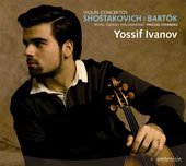 Album artwork for Shostakovich/Bartok: Violin Concertos (Ivanov)