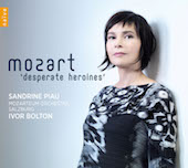 Album artwork for Desperate Heroines / Mozart Arias - Piau