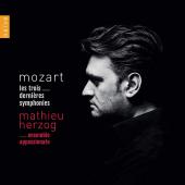 Album artwork for Mozart: THREE LAST SYMPHONIES / Herzog