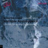 Album artwork for SHOSTAKOVICH. Symphony 11. LSO/Rostropovich (SACD)