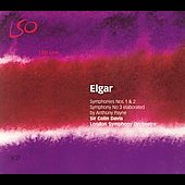 Album artwork for ELGAR SYMPHONIES 1-3