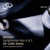 Album artwork for Nielsen:  Symphonies Nos 4 & 5 / Davis