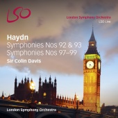 Album artwork for HAYDN. Symphonies Nos.92, 93, 97, 98 & 99. LSO/Dav