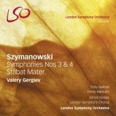 Album artwork for Szymanowski: Symphonies Nos.3 & 4 / Gergiev