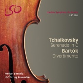 Album artwork for TCHAIKOVSKY. Serenade. LSO String Ensemble (SACD)
