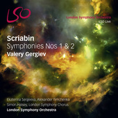 Album artwork for Scriabin: Symphonies Nos. 1 and 2 / Gergiev