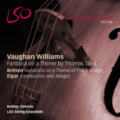 Album artwork for Williams, Britten & Elgar: Orchestral Works