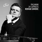 Album artwork for Paganaini: 24 Caprices (Roman Simovic)