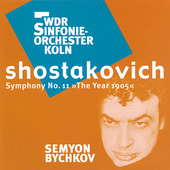 Album artwork for SHOSTAKOVICH: SYMPHONY NO. 11