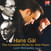 Album artwork for GAL: COMPLETE WORKS FOR SOLO PIANO