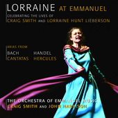 Album artwork for Lorraine Hunt-Lieberson: At Emmanuel, Bach and Han