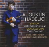 Album artwork for Agustin Hadelich plays Mendelssohn & Bartok