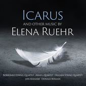 Album artwork for Ruehr: Icarus - String Quartets Nos. 7 & 8