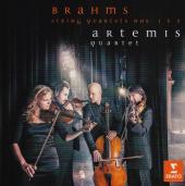 Album artwork for BRAHMS: STRING QUARTETS / Artemis Quartet