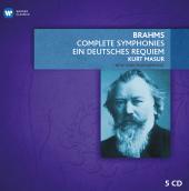 Album artwork for Brahms: Complete Symphonies, Requiem / Masur