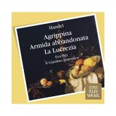 Album artwork for Handel cantatas from Agripina, Armida, La Lucrezia