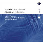 Album artwork for Sibelius, Nielson: Violin Concertos / Vengerov