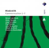 Album artwork for Hindemith: Kammermusiken 1-7