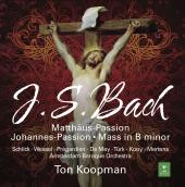Album artwork for Bach: Passions and Mass iin B minor / Koopman