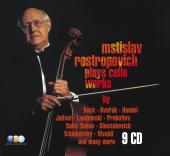 Album artwork for Mstislav Rostropovich Plays Cello Works