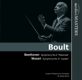 Album artwork for Beethoven: Symphony no. 6 / Mozart: Symphony no. 4