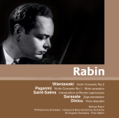 Album artwork for Rabin: Plays Wieniawski, Paganini, Saint-Saens, Sa