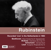 Album artwork for RUBINSTEIN - Live in Netherlands in 1963