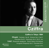 Album artwork for CZIFFRA: CHOPIN,  LISZT