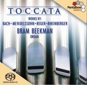 Album artwork for Toccata - Bach, Mendelssohn, Reger / Bram Beekman