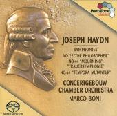Album artwork for Haydn: SYMPHONIES 22, 44 & 64 / Boni