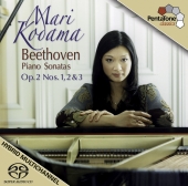 Album artwork for Beethoven: Piano Sonatas 1-3 (Kodama)