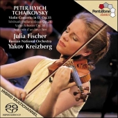Album artwork for Tchaikovsky: Violin Concerto in D / Julia Fischer