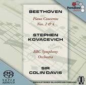 Album artwork for Beethoven: PIANO CONCERTOS 2 & 4