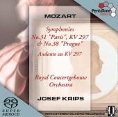 Album artwork for Mozart: SYMPHONIES 31 & 38 / Krips