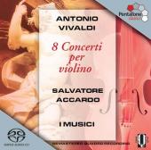 Album artwork for Vivaldi: 8 Concerti per violino / Accardo, I Music