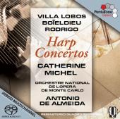 Album artwork for Villa-Lobos, Boildieu, Rodrigo: Harp Concertos