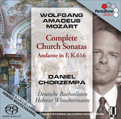 Album artwork for Mozart: Complete Church Organ Sonatas