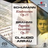 Album artwork for Claudio Arrau: Schumann Kinderszenen, Brahms Paga
